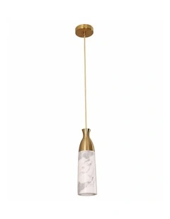 Marmol Interior Marble Cylinder Pendant Lights