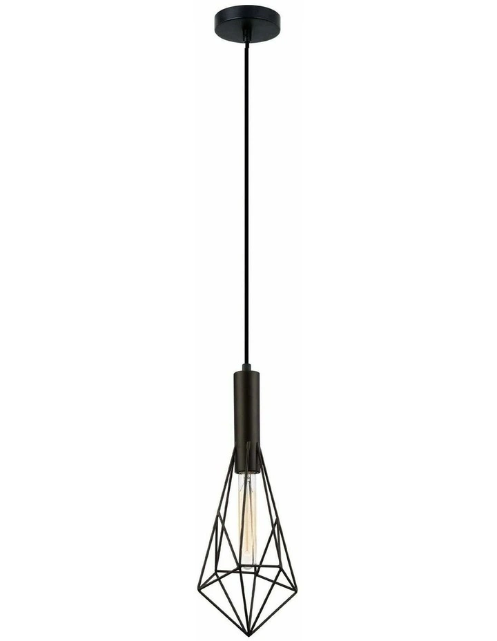 Small Diamond Shape Bird Cage Pendant Lights image 1