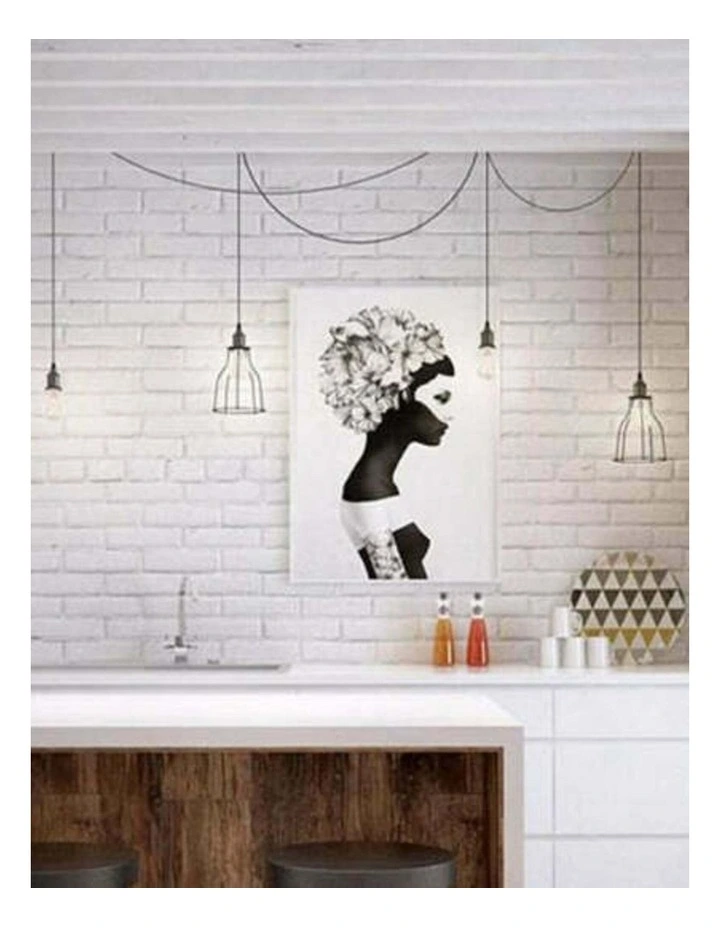Small Diamond Shape Bird Cage Pendant Lights image 2