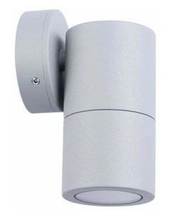 GU10 Exterior Wall Pillar Spot Lights (Matte Grey) IP65