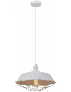 Matrix Industrial Iron Dome & Cage Pendant Lights