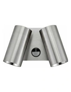 Surface Mounted LED Tri-CCT Double Adjustable Wall/Pillar Light (Titanium) IP65