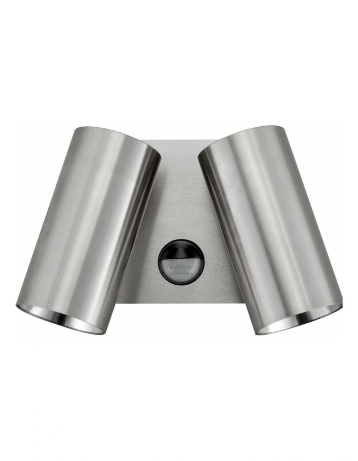 Surface Mounted LED Tri-CCT Double Adjustable Wall/Pillar Light (Titanium) IP65 image 1