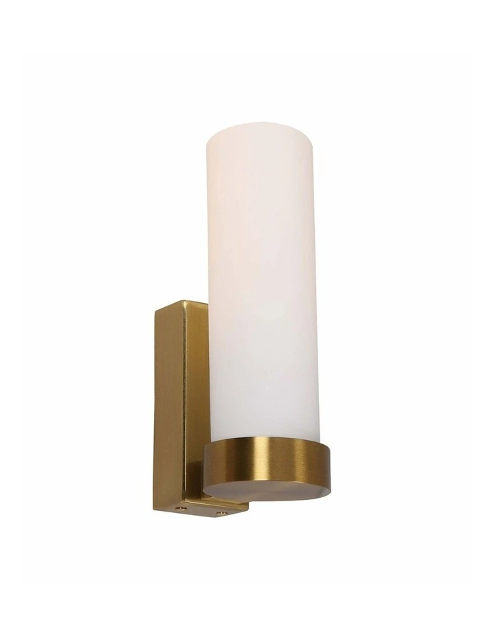 Vara Interior Tubular Up Opal Glass Wall Lights image 2