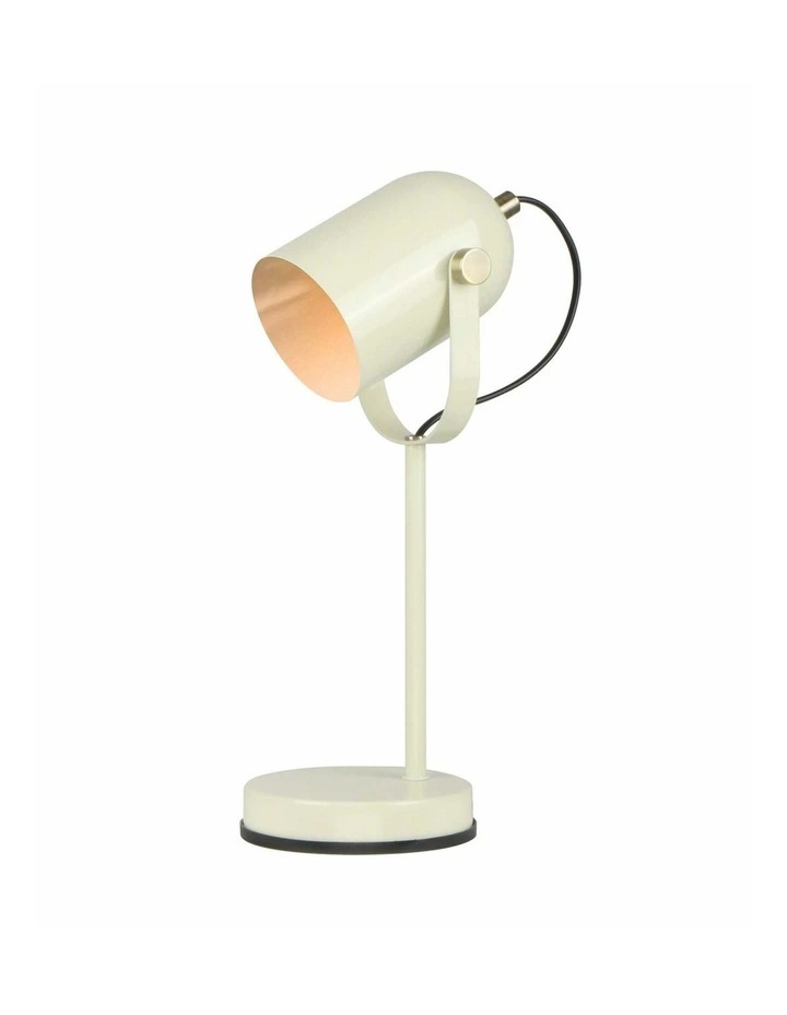 Tazza Ellipse Shade with Antique Brass Highlight Table Lamps image 2
