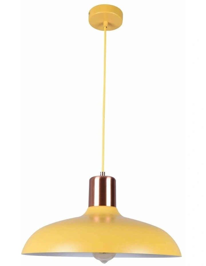 Pastel Scandinavian Dome Shape Pendant Lights image 1