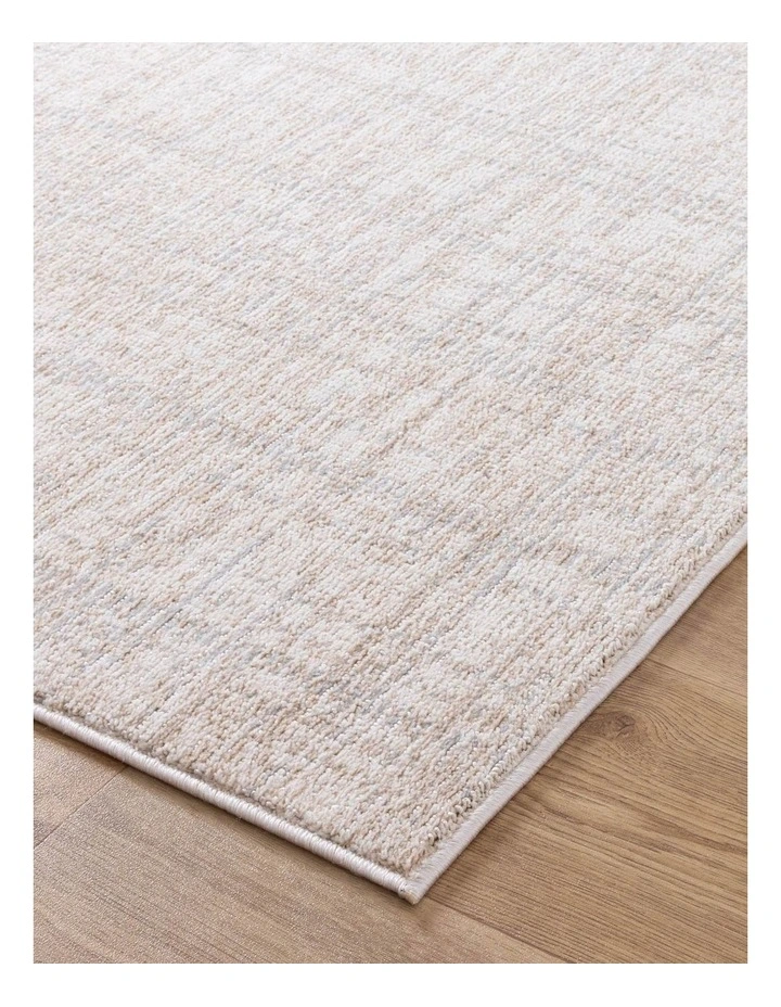 Toscana Distressed Lines Grey Beige Runner - TOS4 image 2