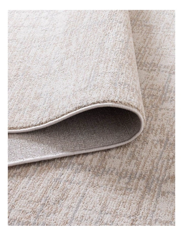 Toscana Distressed Lines Grey Beige Runner - TOS4 image 3