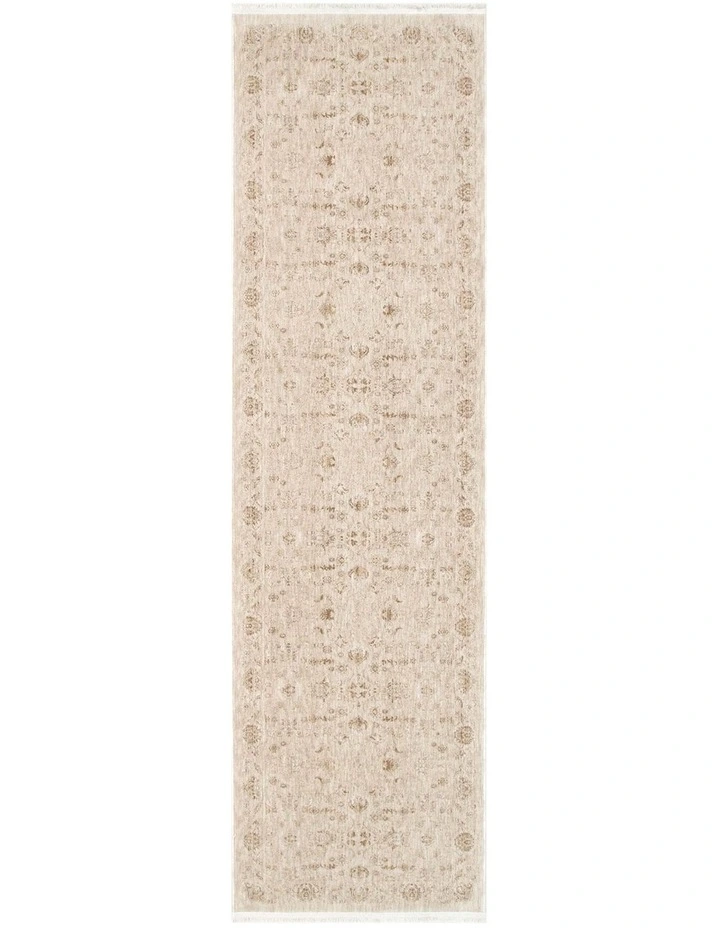 D103- Delphine Warm Biscotti Vintage Beige Runner image 1