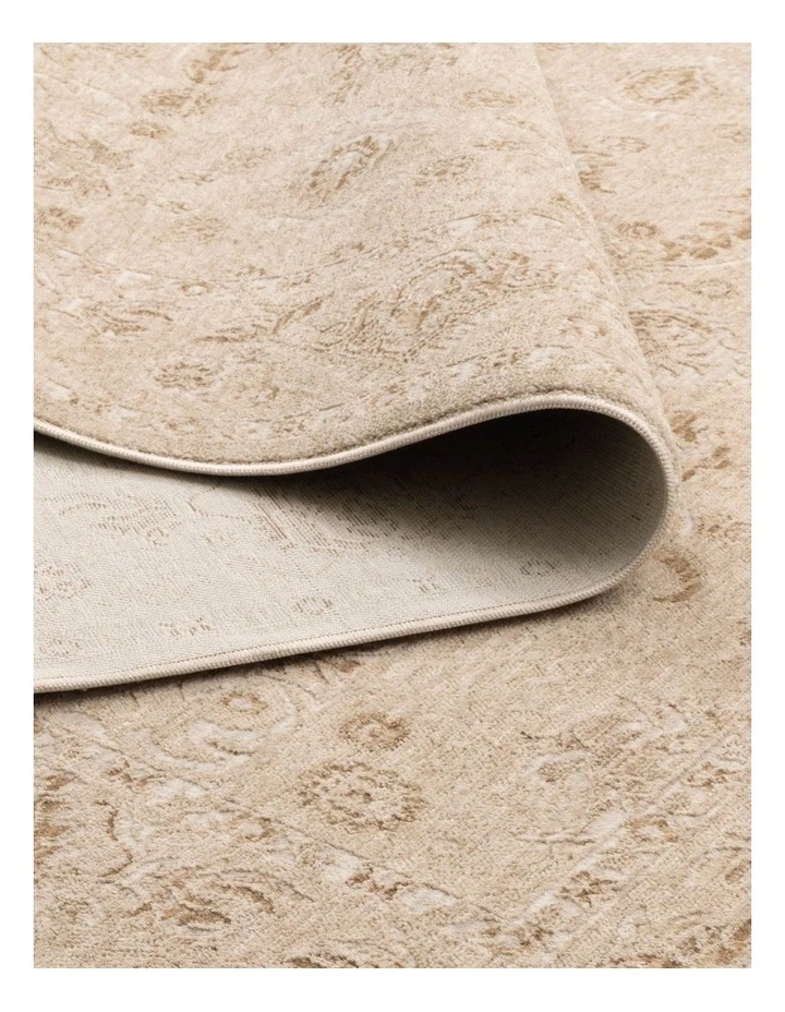 D103- Delphine Warm Biscotti Vintage Beige Runner image 3