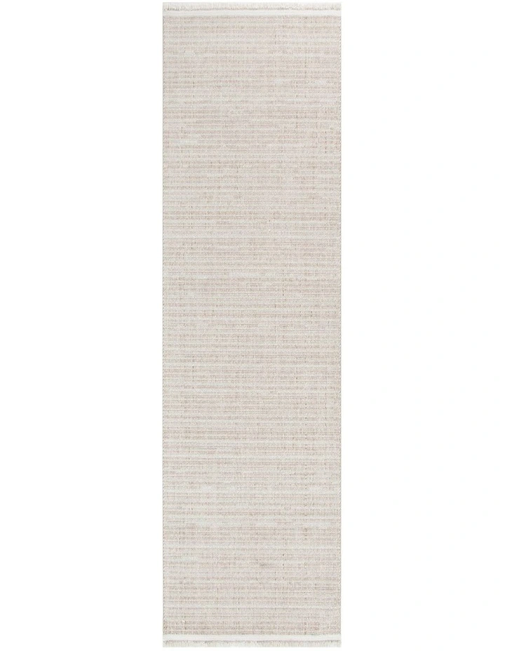 Berno Ivory Beige Loop Runner - B008 image 1