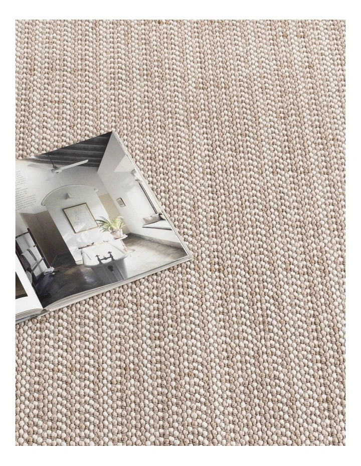 Berno Ivory Beige Loop Runner - B008 image 4