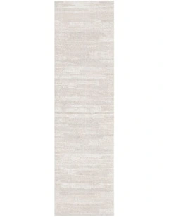 Toscana Watercolour Beige Cream Runner - TOS2