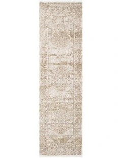 D101- Delphine Sahara Medallion Vintage Runner