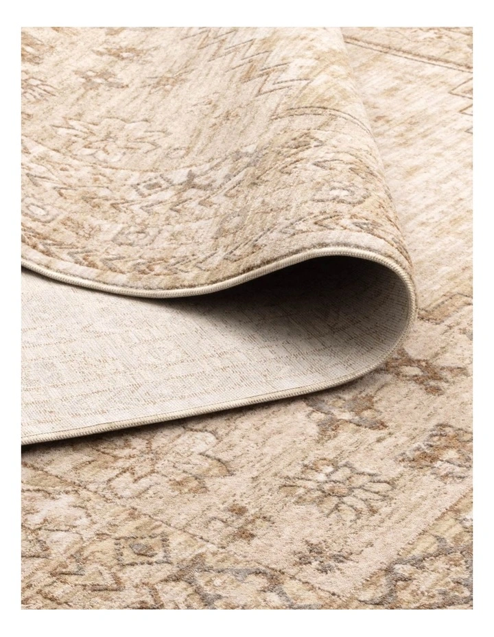 D101- Delphine Sahara Medallion Vintage Runner image 3