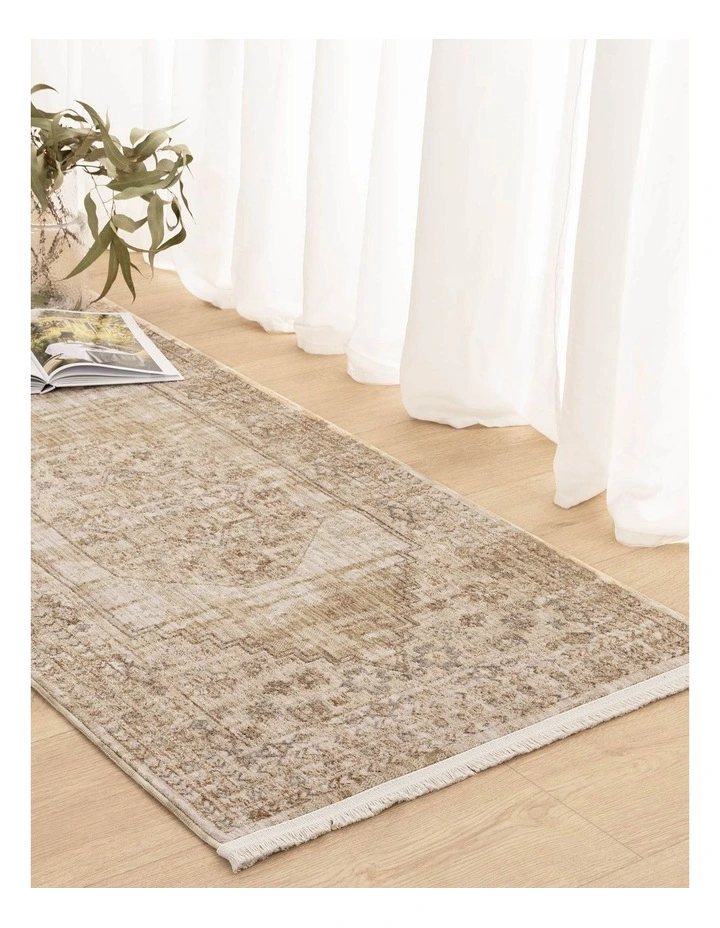 D101- Delphine Sahara Medallion Vintage Runner image 4