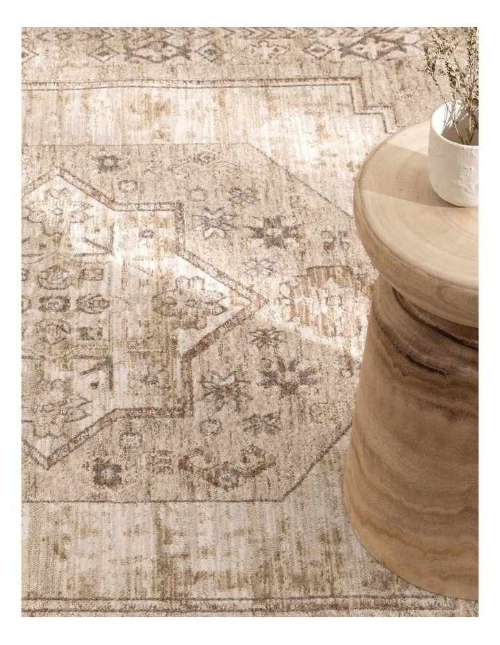 D101- Delphine Sahara Medallion Vintage Runner image 6
