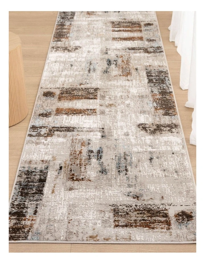 Expressions White and Light Blue Runner - Express13 image 5