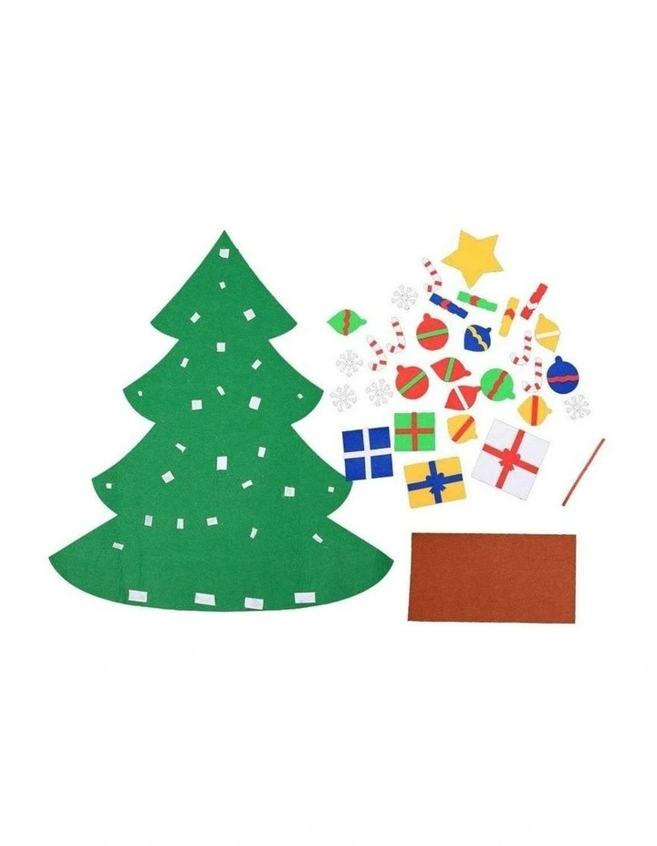Handcrafted Christmas Tree Decoration Set Removable Xmas Ornaments image 4