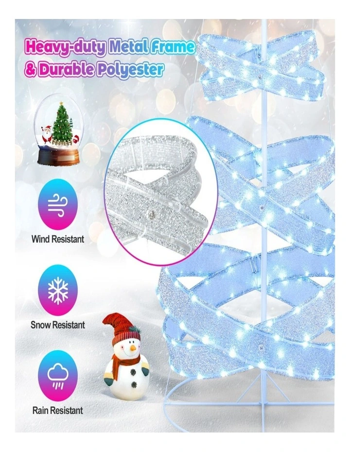 Slim Pencil Artificial Christmas Tree Space-Saving Xmas Decoration image 6