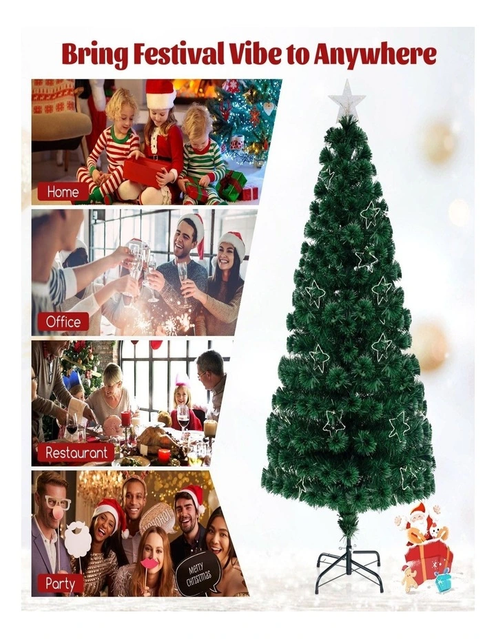 Christmas Tree Decoration Set Festive Xmas Ornaments image 3
