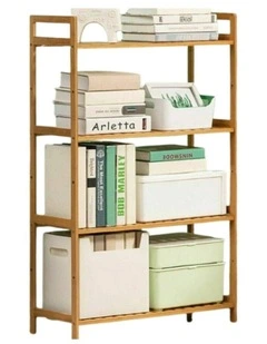 4-Tier Bamboo Plant Stand & Storage Shelf  Indoor Flower Pot Display Rack
