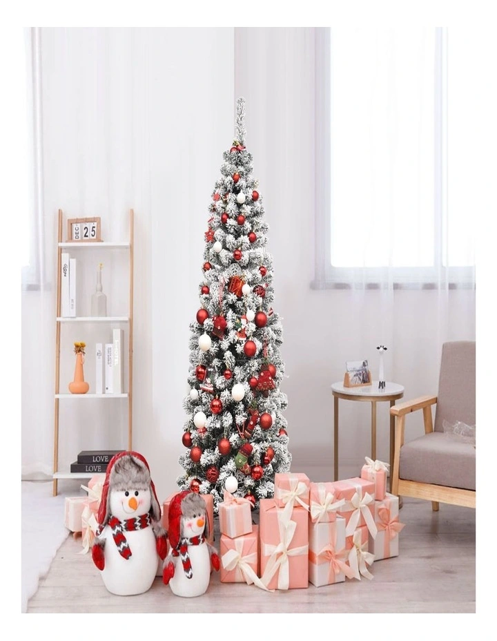 Artificial Christmas Tree with 250 Warm White LED Lights  Home Shop Office image 3