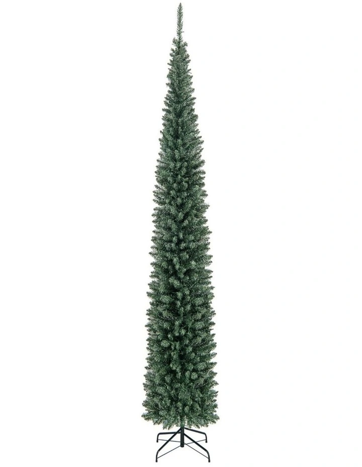 Artificial Christmas Tree with Full Branch Tips Festive Xmas Decor image 1