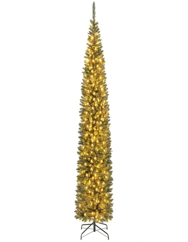 Artificial Christmas Tree with Full Branch Tips Festive Xmas Decor image 2