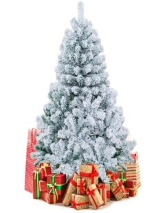 Pre-Lit Artificial Christmas Tree with Warm White LED Lights