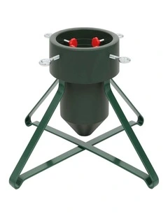 Classic Christmas Tree Stand with Water Holder  3in Green Xmas Base