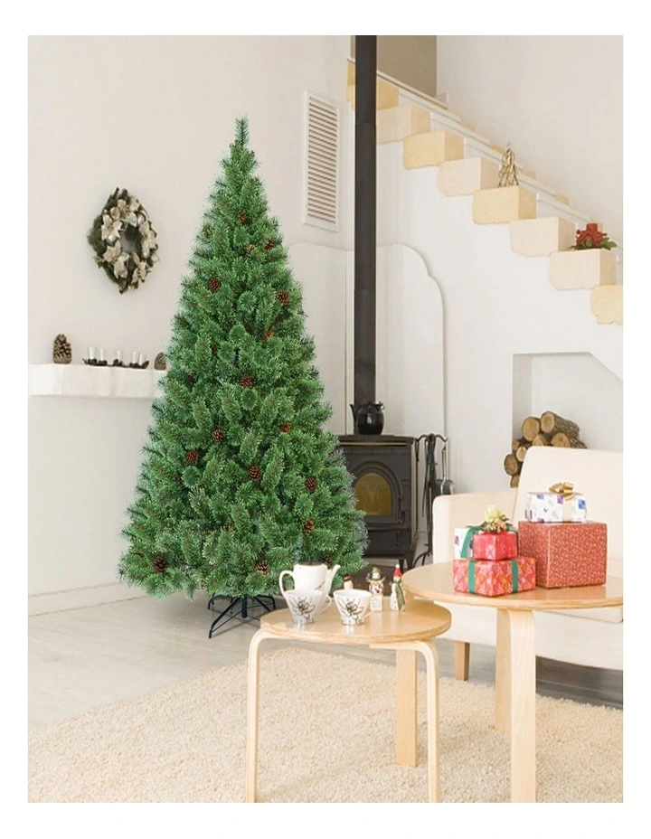 1.8m Pine Christmas Tree with Warm White LED Lights  Holiday Home Decor image 5