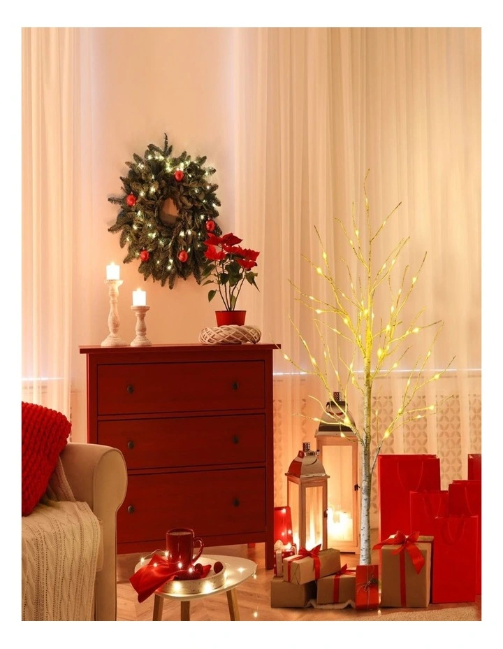Artificial Christmas Tree Set Festive Indoor Xmas Decoration image 5