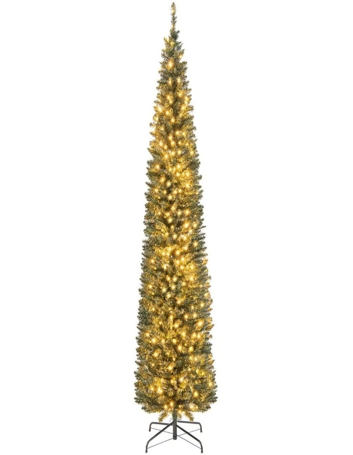 Artificial Entrance Christmas Tree Festive Indoor Outdoor Decoration image 2