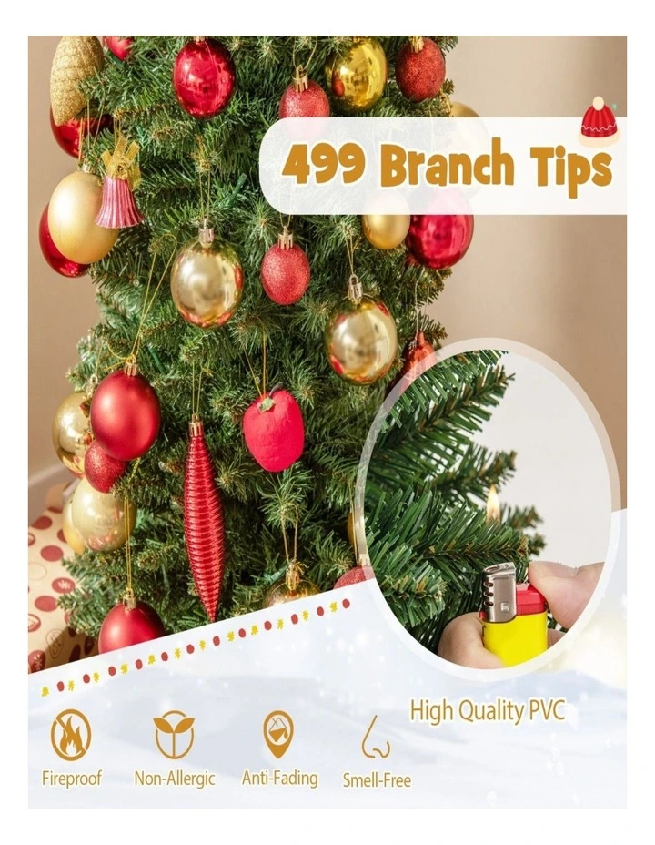 Artificial Christmas Wreath Festive Door & Home Decoration image 3
