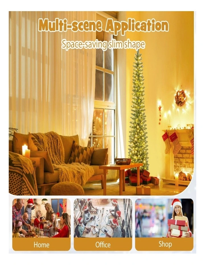Artificial Christmas Wreath Festive Door & Home Decoration image 6