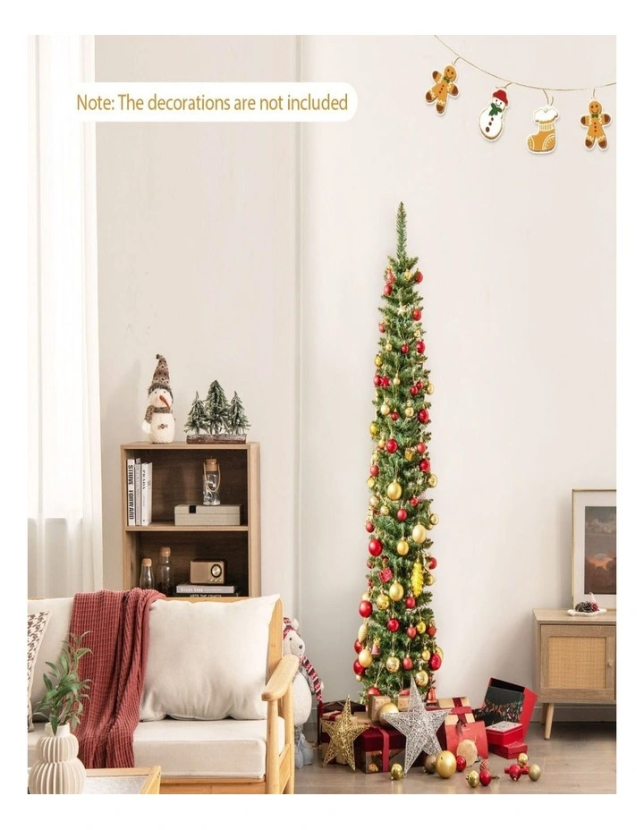 Pre-Lit Christmas Garland with LED Lights Festive Xmas Decor image 5