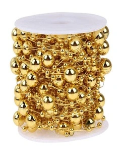 10m Christmas Tree Bead Garland  Xmas Party Ornament Decoration