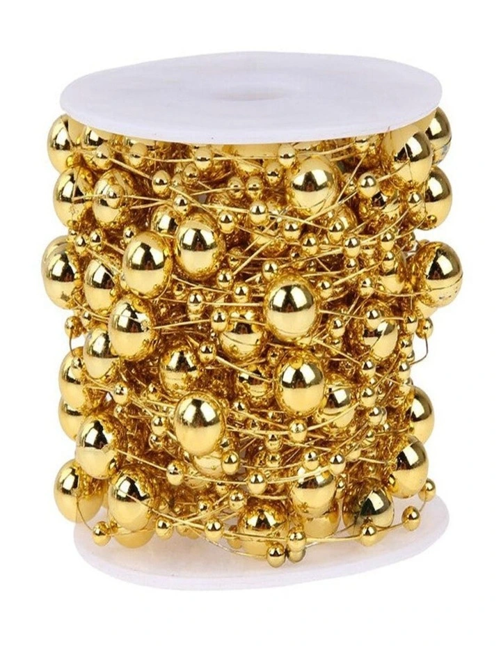 10m Christmas Tree Bead Garland  Xmas Party Ornament Decoration image 1