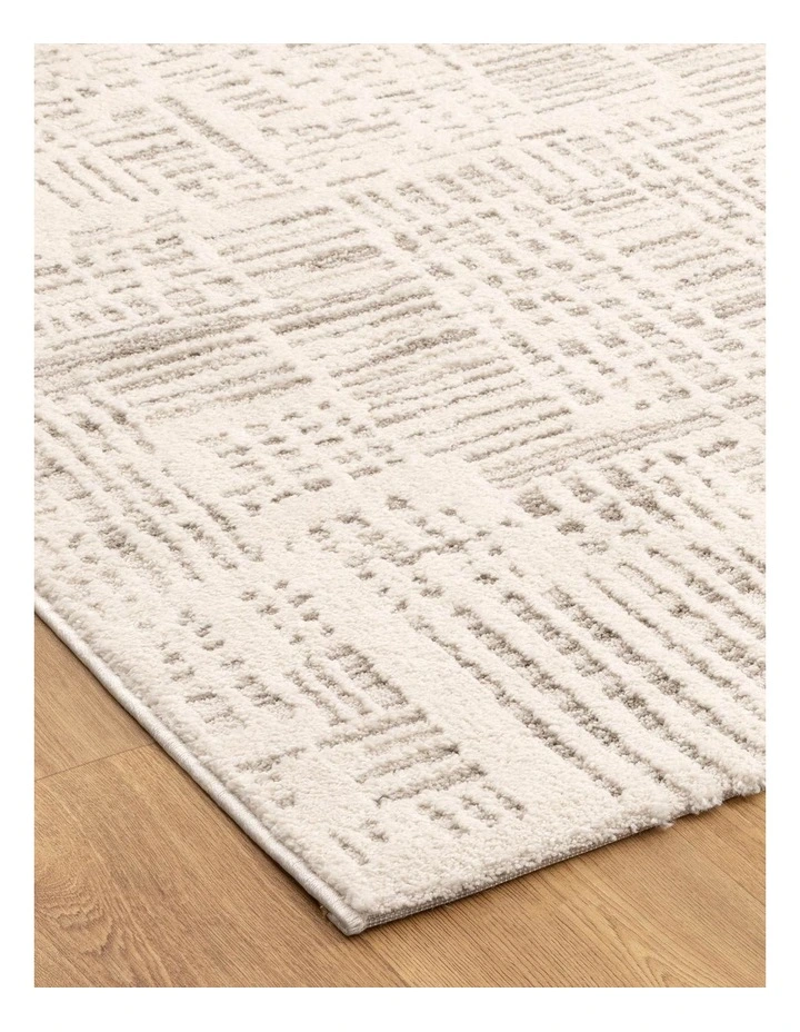 Nessa Geo Sculpted Lines Rug (N600) image 2