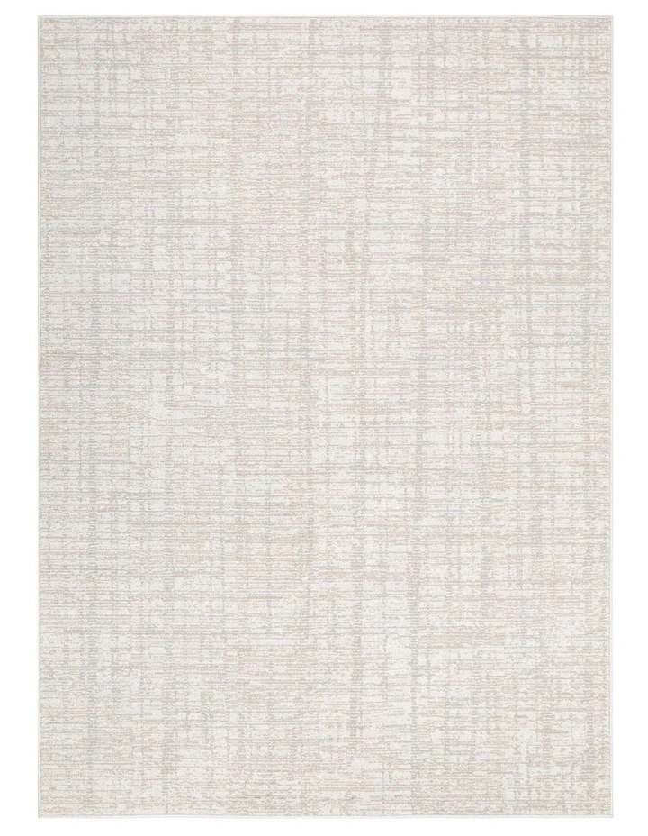 Toscana Distressed Lines Grey Beige Rug - TOS4 image 1
