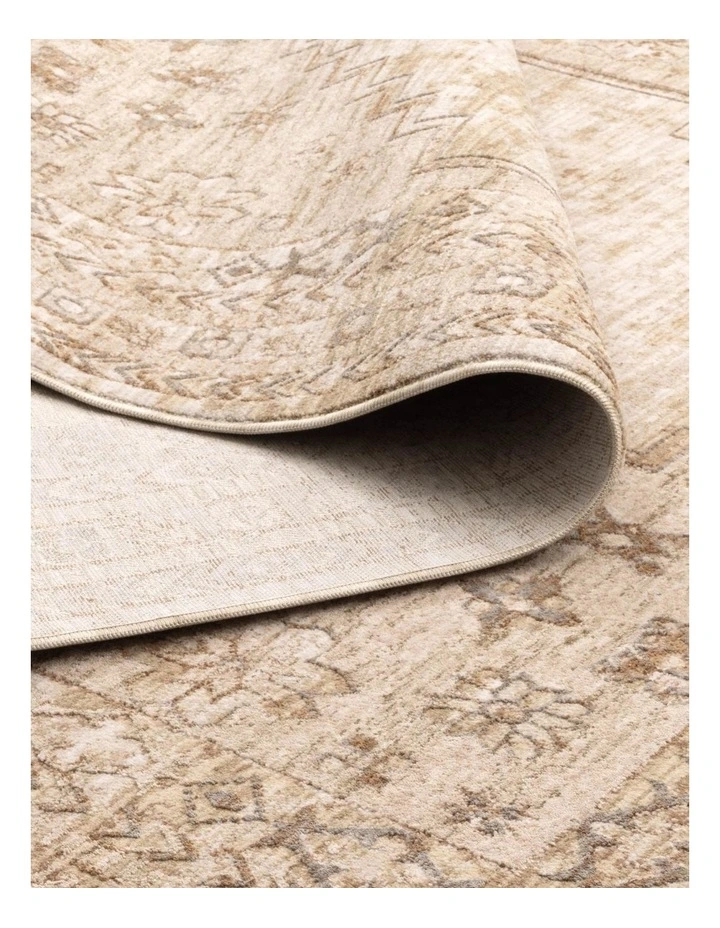 D101- Delphine Sahara Medallion Vintage Rug image 3