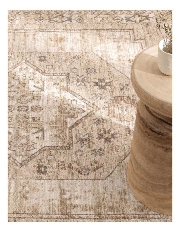 D101- Delphine Sahara Medallion Vintage Rug image 5