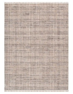 Cherie Distressed Look Beige Grey Rug - CH03