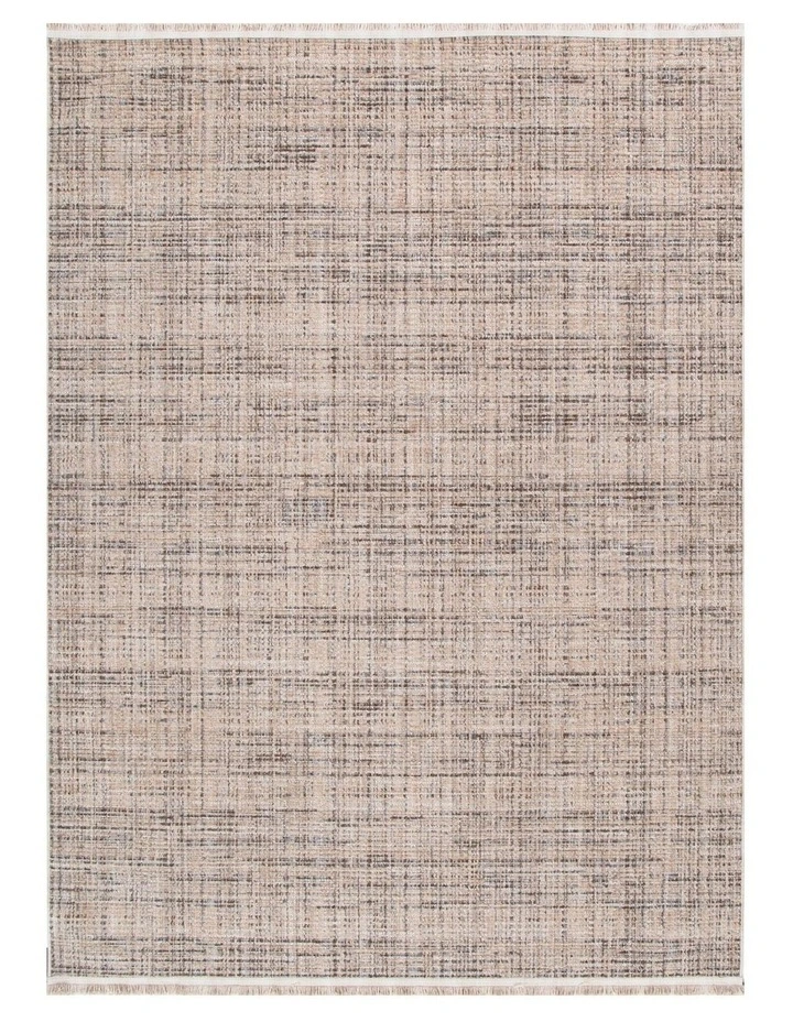 Cherie Distressed Look Beige Grey Rug - CH03 image 1