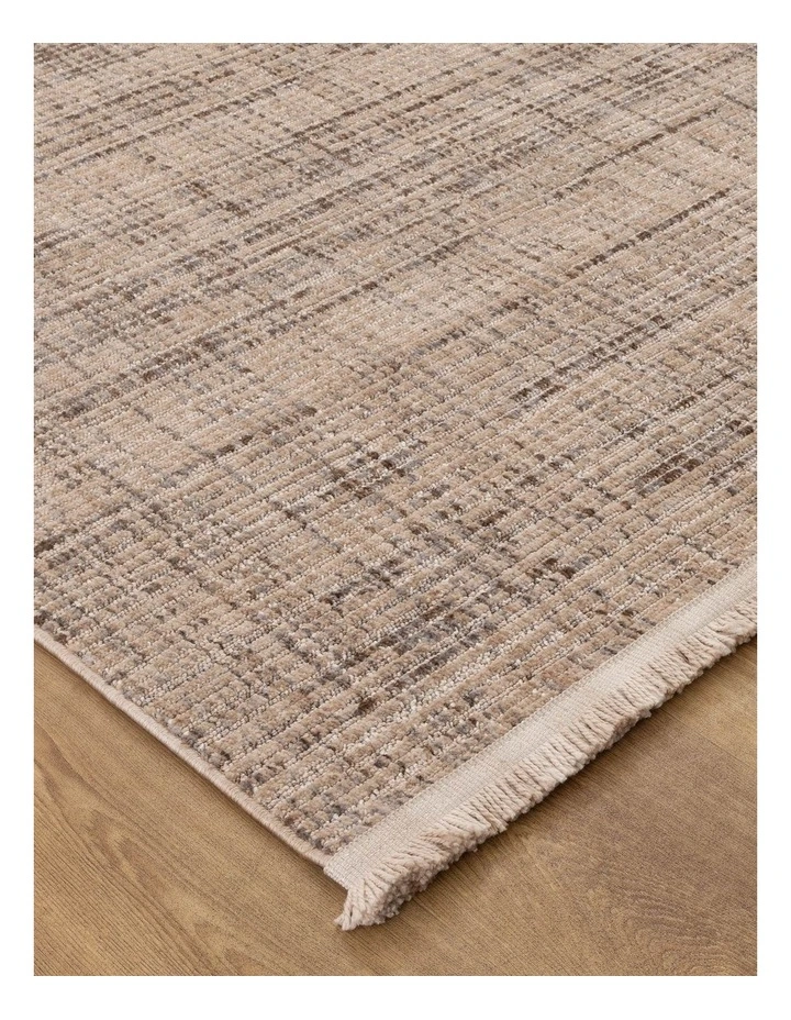 Cherie Distressed Look Beige Grey Rug - CH03 image 2