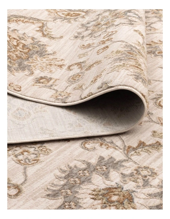 D107- Delphine Antique Bloom Multi Vintage Rug image 3