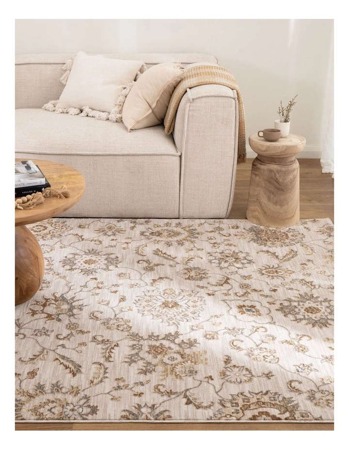 D107- Delphine Antique Bloom Multi Vintage Rug image 4