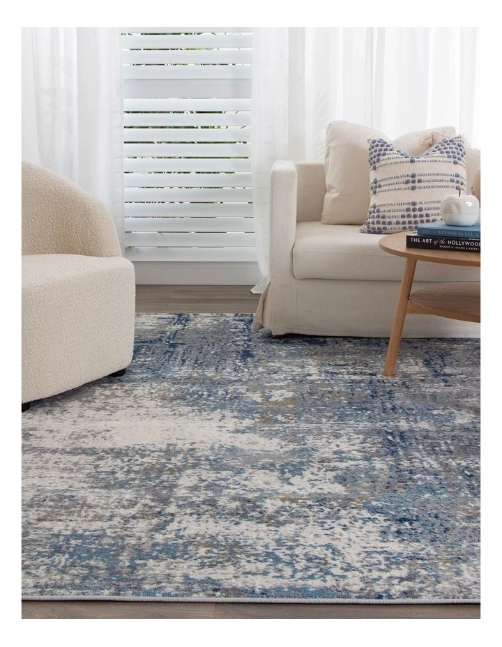 Expressions Navy Blue Modern Rug - EX11 image 5