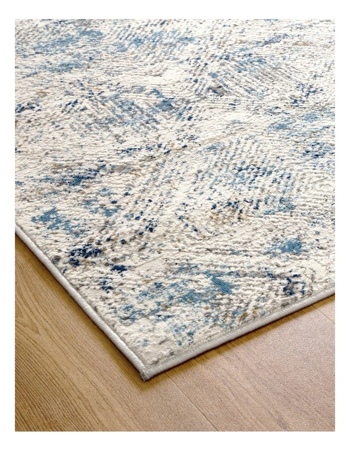 Expressions Navy Blue Ikat Rug - EX06 image 2